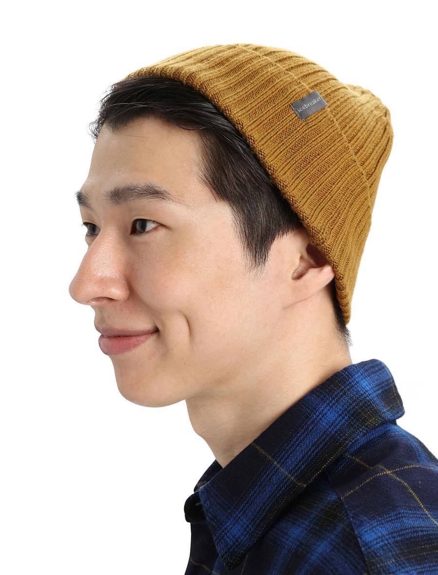 Clove Men's Icebreaker Unisex Merino Rixdorf Cuff Beanie Hats | USA 1106WNBY